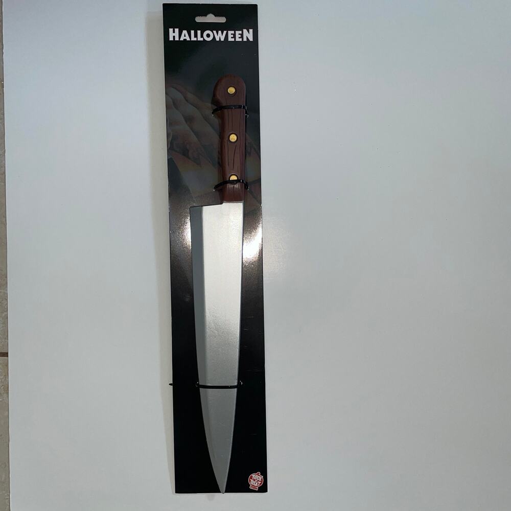 HALLOWEEN 1978 MICHAEL MYERS FOAM BUTCHER KNIFE HORROR COSTUME PROP FLAWED